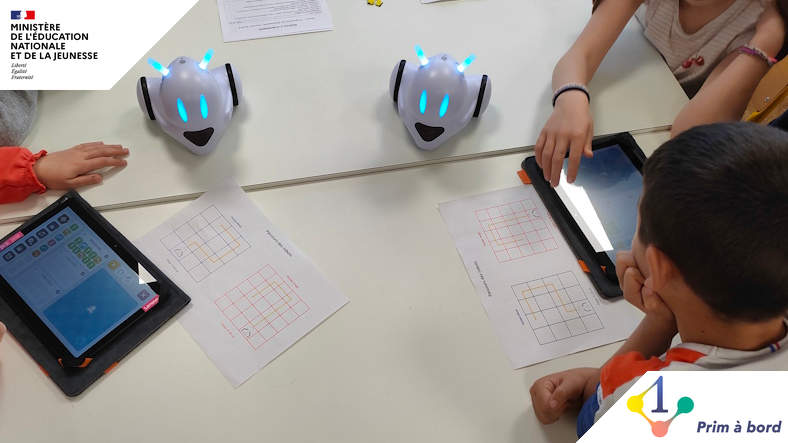 eduscol_prim's tweet image. Cycle 3⃣ | Enseigner | #Programmation #Robotique
📌 Photon et les émotions
▶️ primabord.eduscol.education.fr/photon-et-les-…
✅ Aborder les notions de base concernant les robots, les algorithmes et le codage
✅ Développer la pensée logique, la créativité et la compréhension des enjeux du numérique