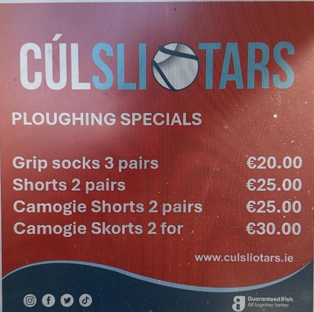Our Ploughing Championship Specials and also available in store from today 💪💪💪