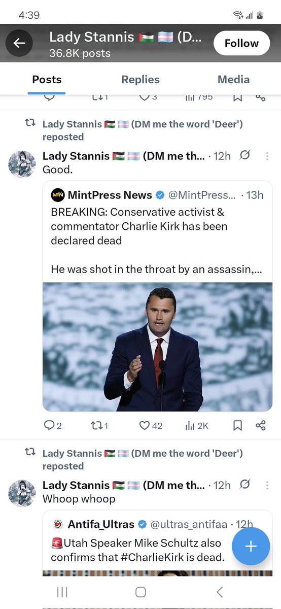 GeneSheldon7's tweet image. The left never stops