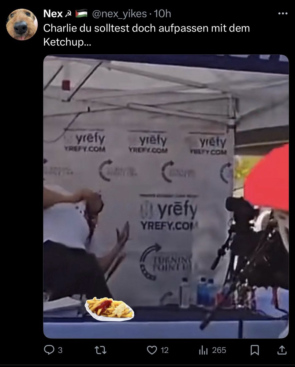 FileGiftFrosch's tweet image. Das sind aber jetzt schon diese Guten oder?
#CharlieKirk