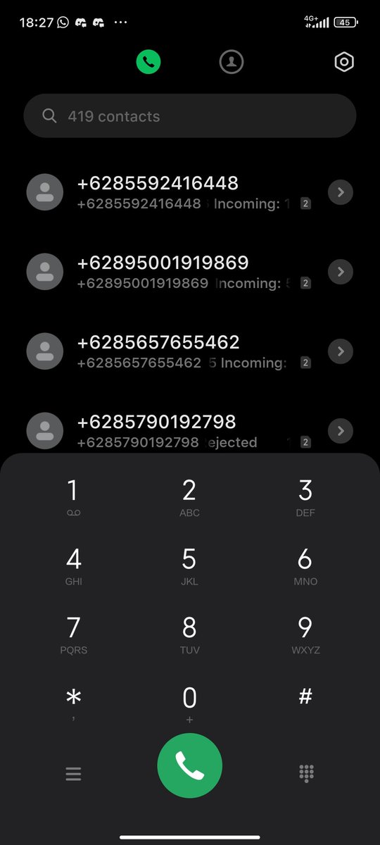 marchilius's tweet photo. Apalah ini cuk dari pagi di telponin orang ga jelas ada yg bilang sodara kecelakaan dsb nya,kek nya ada kebocoran data dah ini https://t.co/UkZDRyAKRd