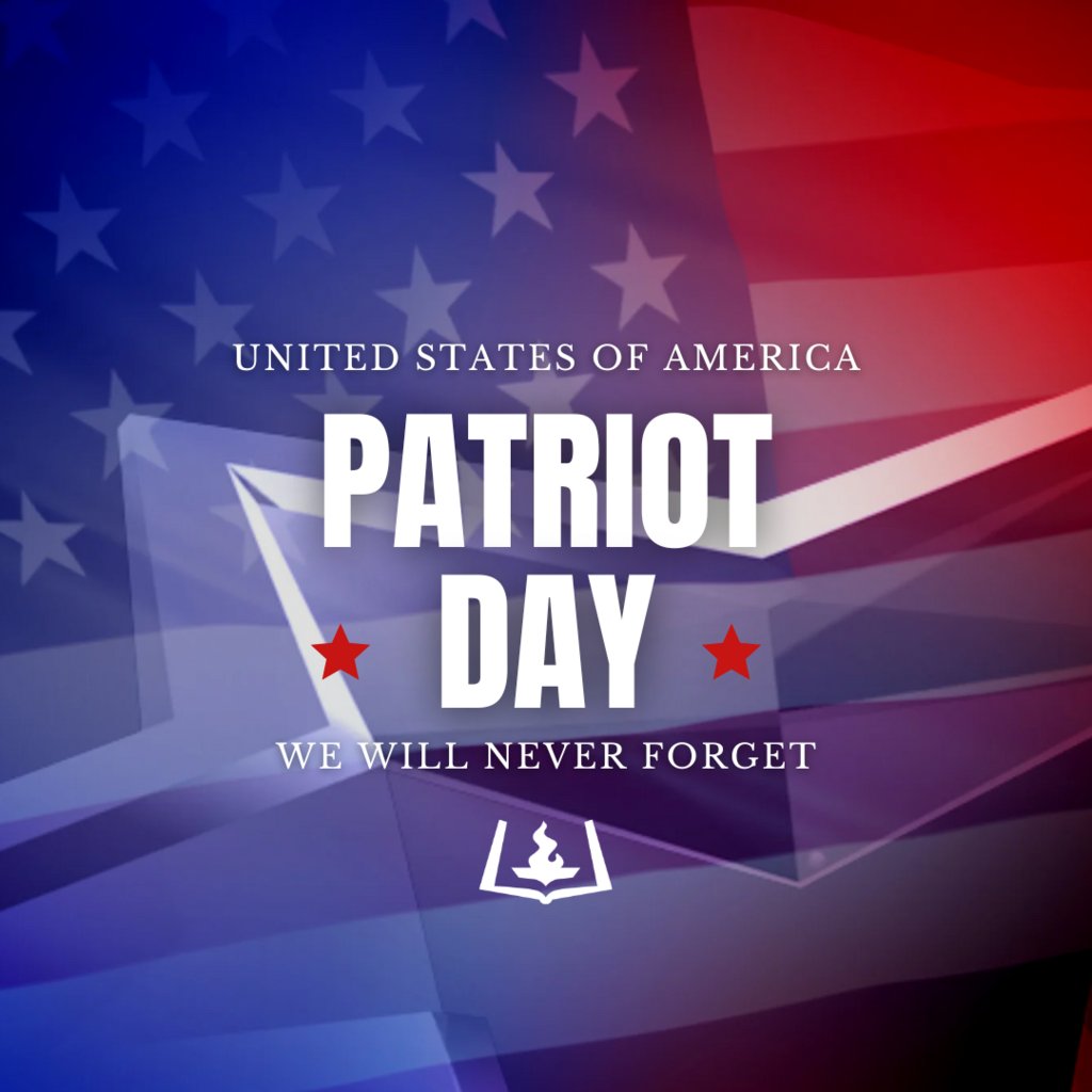 Today, we pause to remember the lives lost and the countless heroes who stepped forward on September 11, 2001. Their courage and sacrifice will never be forgotten.

#PatriotDay #WeWillNeverForget #September11