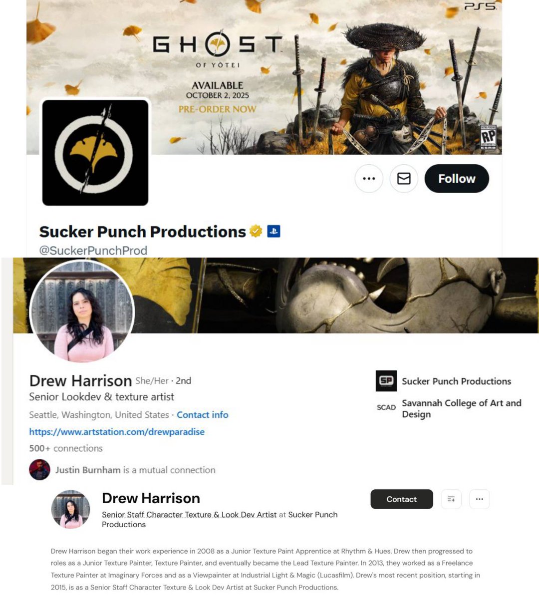 DO NOT SUPPORT THIS GAME

Ghost of Yotei developer mocks the death of Charlie Kirk.