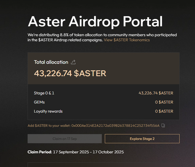 总算等来了Aster ， 也算尽力。不知道能喝点汤不