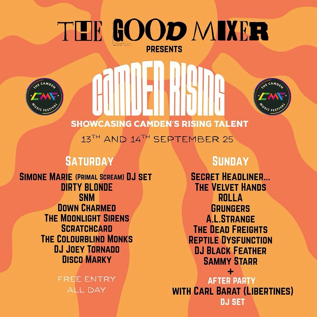 Back on the decks this weekend in Camden x