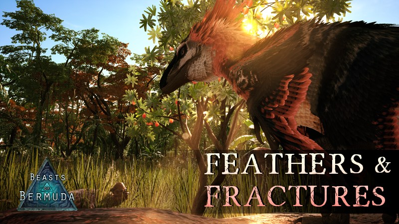 Acro_Atokensis's tweet image. 【恐竜ゲーム最新情報】
Beasts of Bermuda公式Discordより
9月12日午前1時にアップデート
「Feathers＆Fractures」が実装されます。
パッチ内容
・プレイアブルクラスでユタラプトルを追加
・パキケファロサウルスのモデルを更新
・カルカロドントサウルス等のバランス調整

#beastsofbermuda