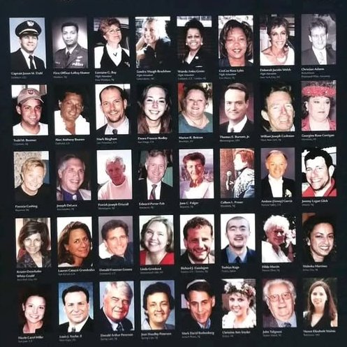 40 Genuine American Heroes 
Crew and passengers of Flight 93.