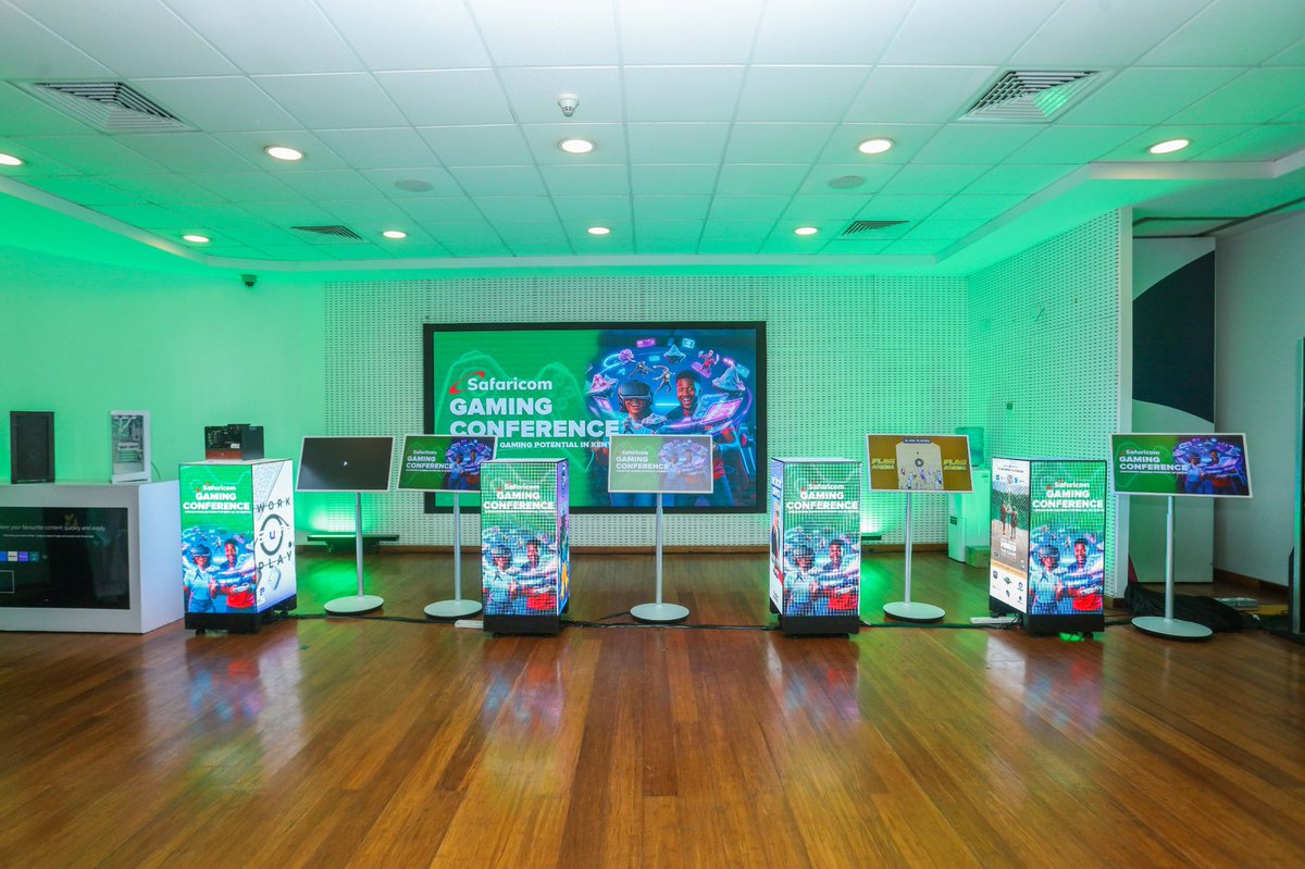 We provided the LED desk, lighting, and interactive screens at the Safaricom Gamification Conference, transforming the space into an unforgettable experience. 

Your event deserves the same impact. Let’s make it happen.
<a href="/SafaricomHook/">S-Hook</a> 
📩 DM us today.

📸: <a href="/SafaricomPLC/">Safaricom PLC</a>