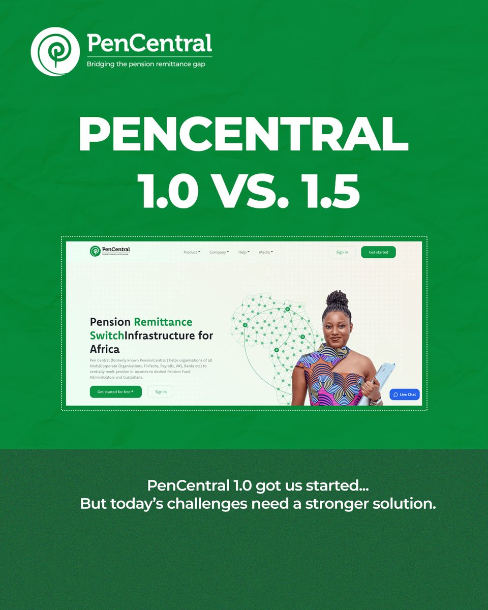 usePenCentral's tweet image. With PenCentral 1.0 we moved pension remittance from clunky to cutting-edge 🚀 . With PenCentral 1.5 we took cutting edge to a whole new level.
#PenCentral #DigitalPensions #HRMadeEasy