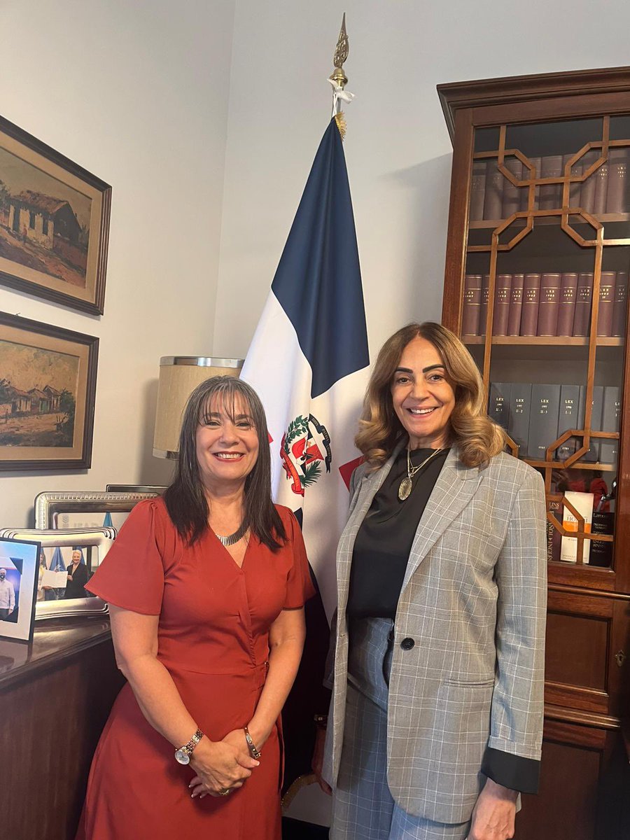 I visited Ambassador Ada Hernández, permanent representative of the Dominican Republic to the RBAs. We reviewed the ongoing issues and reaffirmed our commitment to working together.