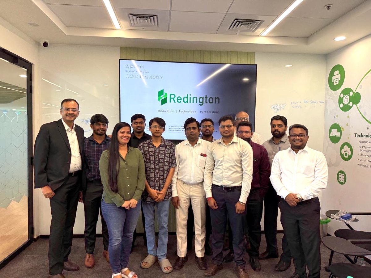 Indusface's tweet image. @Indusface  hosted a Partner Round Table yesterday in collaboration with Redington at #Bengaluru office.

A big thank you to all our partners for your valuable collaboration. 

#TechnologyPartnership #CyberPartner #CyberSecurity #ApplicationSecurity #AppSec #WAF #Indusface