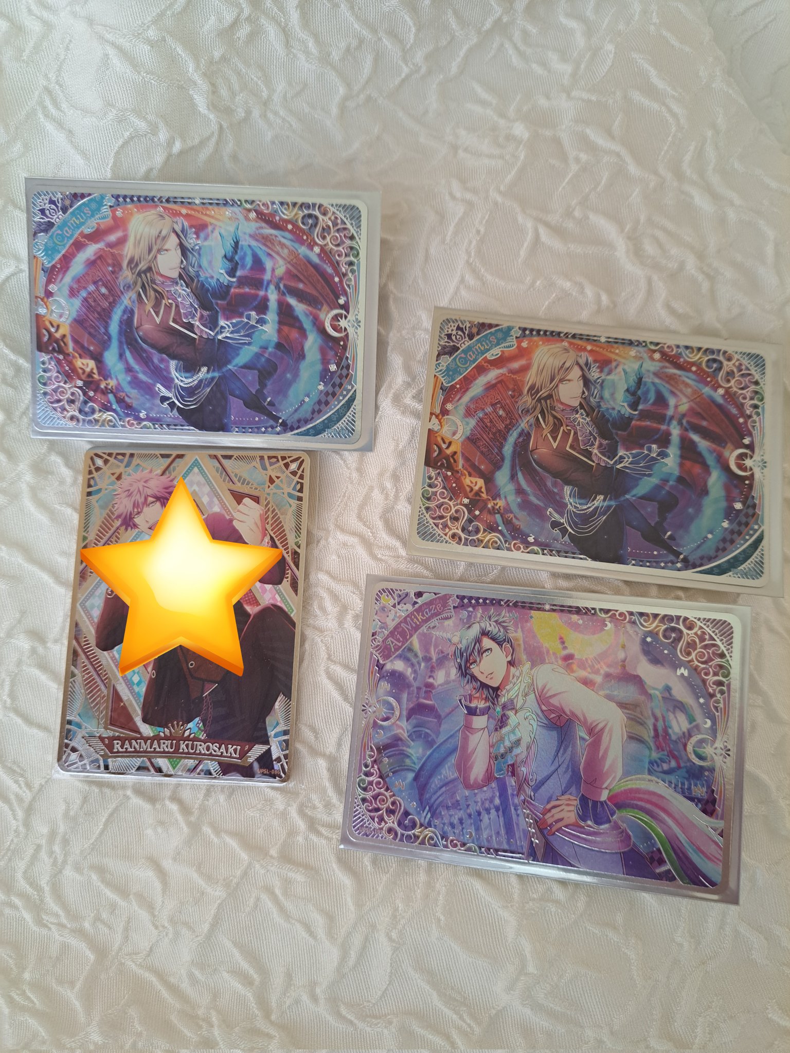 うたプリ　シャニライ　ビジュコレ　藍　特典 特典 SR 藍 うたプリ ビジュコレ - メルカリ