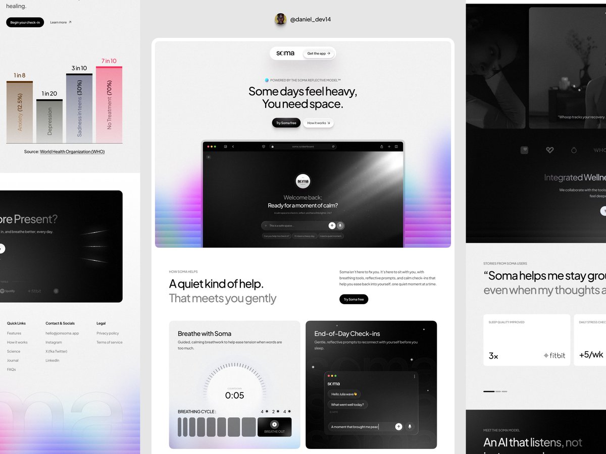 daniel_dev14's tweet image. I design really cool websites, Hire me!🙂
Send me a DM or book a call - cal.com/daniel-design/…
Thank you😌