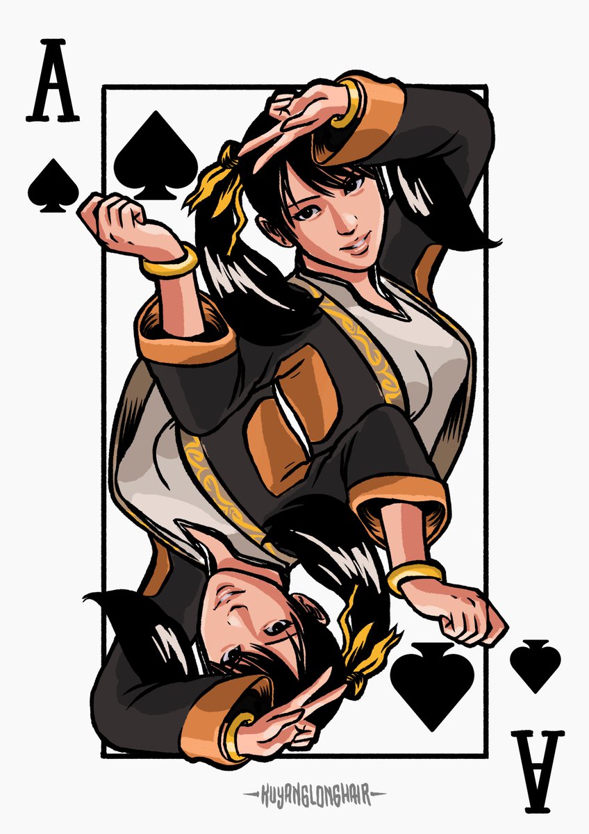 Another card done! 

Xiaoyu for Ace of Spades! 

Thank you so much for the commission. Send me a message if you want any character done! 

#TEKKEN8 
#Tekken8Art