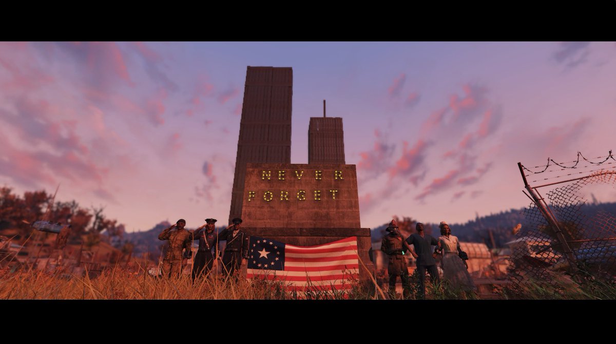 Never Forget! #Fallout #FO76 #Fallout76 #911Anniversary #911day