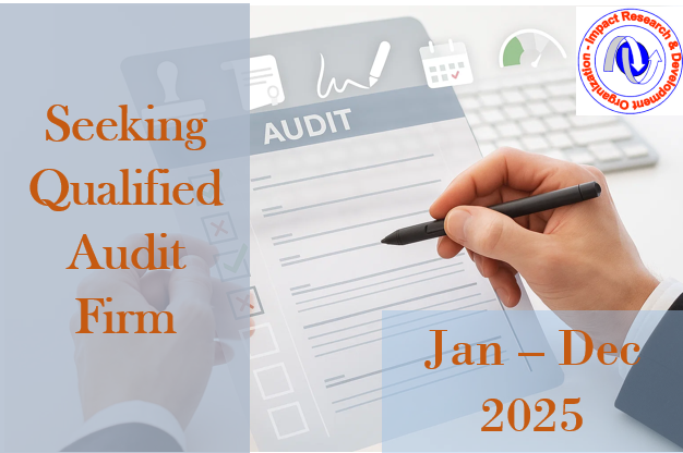 ImpactRdo's tweet photo. We are seeking a qualified audit firm to conduct our institutional audit for the period 1st January 2025 – 31st December, 2025. For more information visit https://t.co/E5MBOl7NQe https://t.co/YecKHPppPz