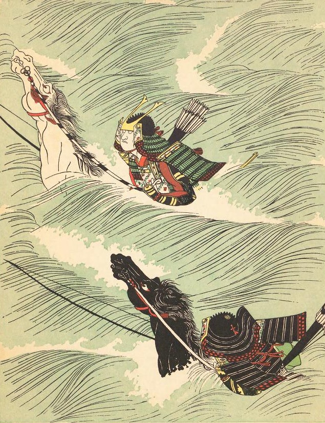 NDLJP_en's tweet photo. #TaleofTheHeike is a story about the rise and fall of the Taira Family ( #Heike ) . This book was rewritten for children, highlighting the Taira-Minamoto War (1180-1185) . Look at these elegant illustrations by #KomuraSettai . #ndldigital https://t.co/VqxU2erBpO https://t.co/hUhCgVNbjq