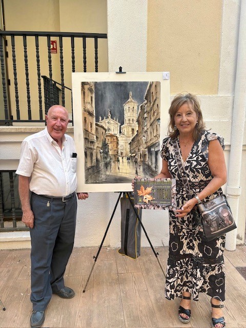 🎨Tuvimos el placer de albergar en nuestra residencia el XII Certamen de pintura rápida “Las Fuentes de la Edad”.
👏👏👏
1º. Pedro Cebrián Redondo 
2º. Juan Gallego Martínez 
3º. Isabel Menéndez Izquierdo.
Las obras estarán expuestas hasta el 28 de Septiembre.
#ResidenciasClece