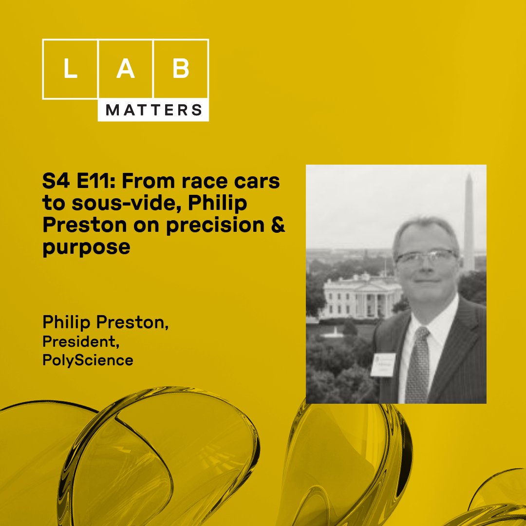 LABINNOVATIONS's tweet image. Lab Matters S4 E11 is live! This week we’re joined by someone who’s shaped the industry for decades.

Tune in to hear how PolyScience continues to set the standard 👉 bit.ly/41dFW2D

#LabMatters #LabInnovations2025 #labequipment