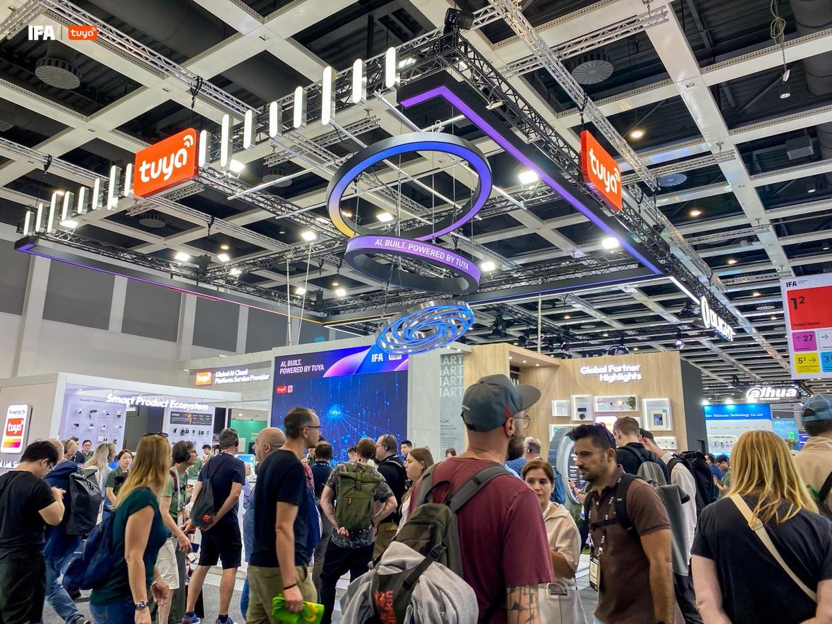 tuyasmart's tweet image. At #IFA2025, #Tuya showcased our AI #Mobility Agent with voice control, smart navigation &amp;amp; fleet safety tech. With 150M+ daily #AI interactions worldwide, Tuya continues to empower developers to create inclusive, secure AI experiences. tuya.com/news-details/K…