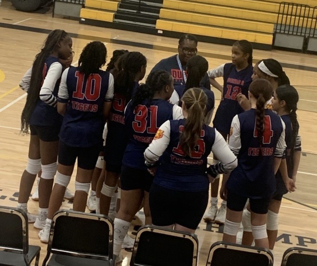 Congratulations to the Lady Tigers volleyball team, who defeated the Denton Admirals and the Williamson Lions  2-0 on yesterday.  The Lady Tigers are now 6-2 on the season. Let's go Tigers!