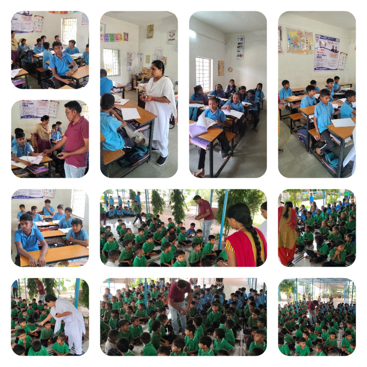 આજ રોજ આયુષ્માન આરોગ્ય મંદિર કાકડકૂઈની કાકડકૂઈ પ્રાથમિક શાળામાં નેશનલ કૃમિનાશક દિવસના ભાગરૂપે બાળકો ને કૃમિનાશક ની ગોળી આપવામાં આવી...