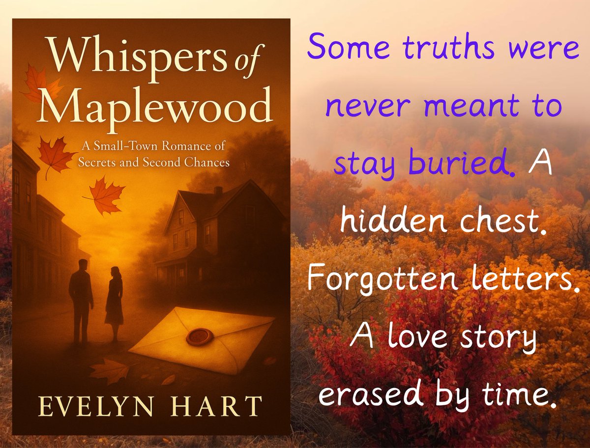 mdsndavies565's tweet image. Some truths were never meant to stay buried. A hidden chest. Forgotten letters. A love story erased by time. #RomanticSuspense
amazon.com/dp/B0FMJRVZYH