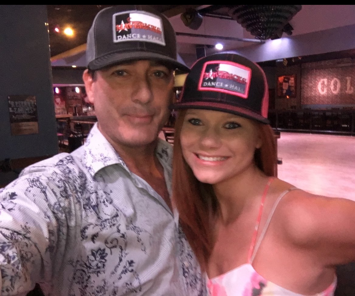 Tony_Denaro's tweet photo. On this day, nine years ago. At some point after this I learned how to properly smile for the camera. Many years later made her the wifey. #TheRedhead #Texasgirls https://t.co/s8vqFNiskh
