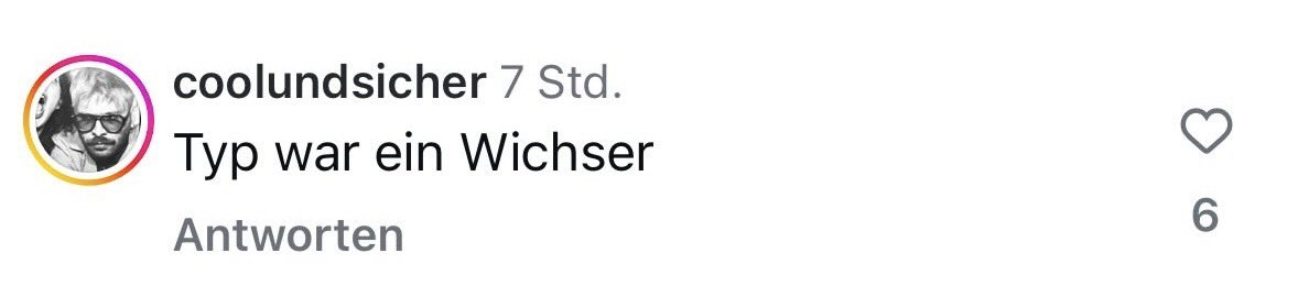 Anabel Schunke (@ainyrockstar) on Twitter photo Dieser Typ behauptet von sich, Videoredakteur beim Stern und RTL zu sein. 
Zu Charlie Kirk schreibt er auf der Seite der Tagesschau: „Typ war ein Wichser“
Das ist der deutsche Journalismus. Das sind die Leute, die hier bei großen Medienhäusern arbeiten. Dieser Typ behauptet von sich, Videoredakteur beim Stern und RTL zu sein. 
Zu Charlie Kirk schreibt er auf der Seite der Tagesschau: „Typ war ein Wichser“
Das ist der deutsche Journalismus. Das sind die Leute, die hier bei großen Medienhäusern arbeiten.