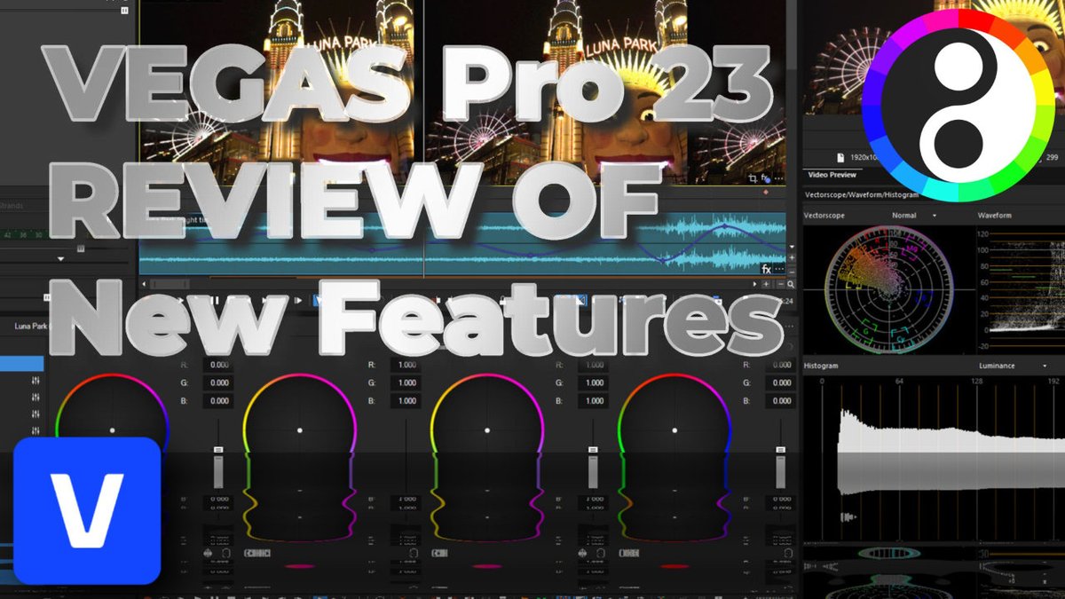 MovieStudioZen's tweet photo. NEWSFLASH! New VEGAS Pro 23 has been released!
BIG changes and upgrades to VEGAS Pro are now here!
Faster render times with new VEGAS Core Engine 1.0 and a new Colour Grading Panel!
Check out my in-depth review here:
https://t.co/UHYl1dgyqS https://t.co/sCTN5sMFE8