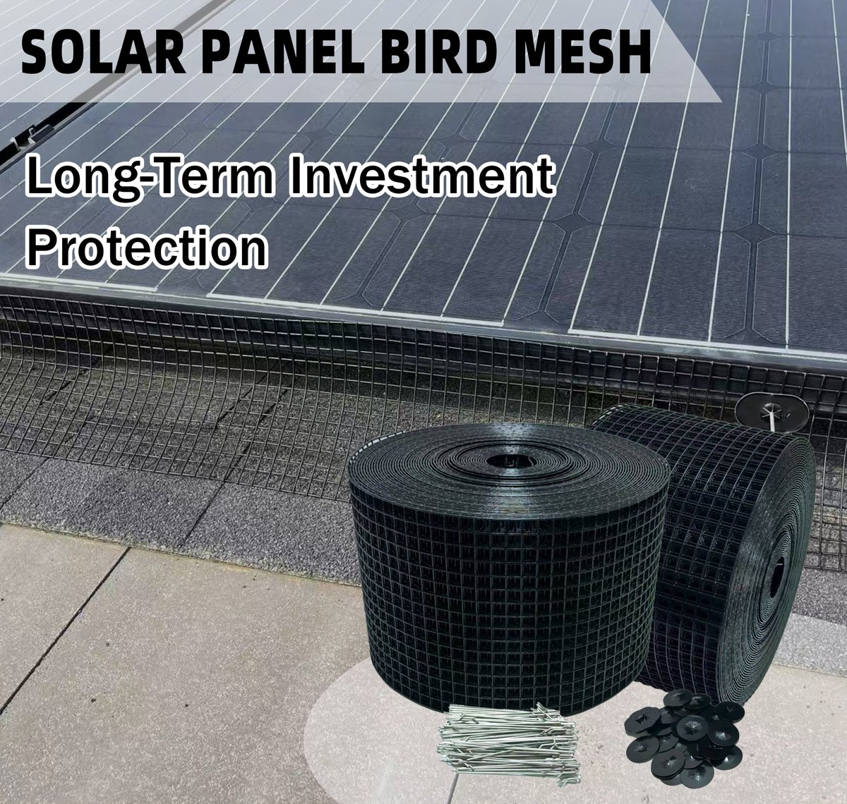 TIANYUZHANG123's tweet image. Protect Your Solar Investment with Pauleen Premium Bird Mesh

📞 Get Quote Now：
WhatsApp: +86 17367718578
Email: kevin@meshwiresuppliers.com
Free-standing station:meshwiresuppliers.com

#SolarPanelProtection #BirdMesh #OEMSupplier #SolarMaintenance #RenewableEnergy #Pauleen