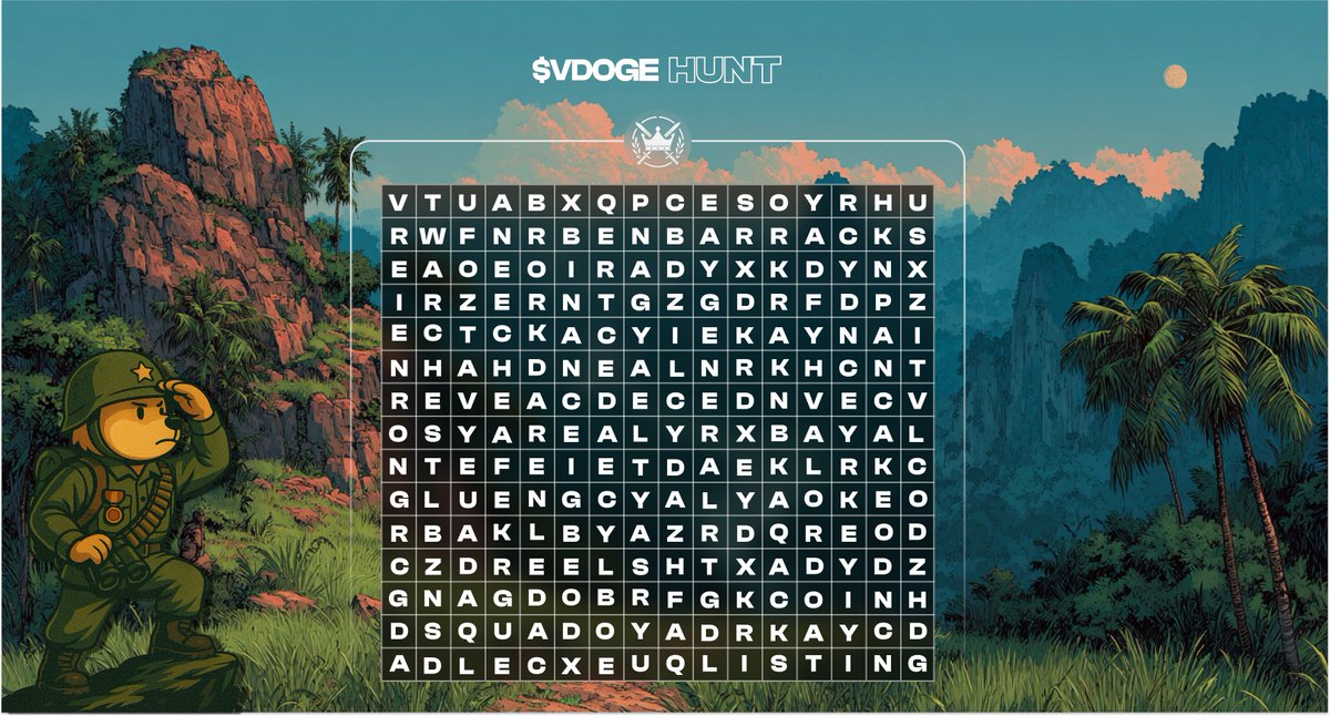 VIETDOGE Word Hunt 👀

In the lead up to our TGE on Pancake Swap, we want everyone to get some $VDOGE before listing

Find the hidden VIETDOGE related words and comment them below with your BSC wallet address.

We will be picking random winners and sending them 50,000 $VDOGE each