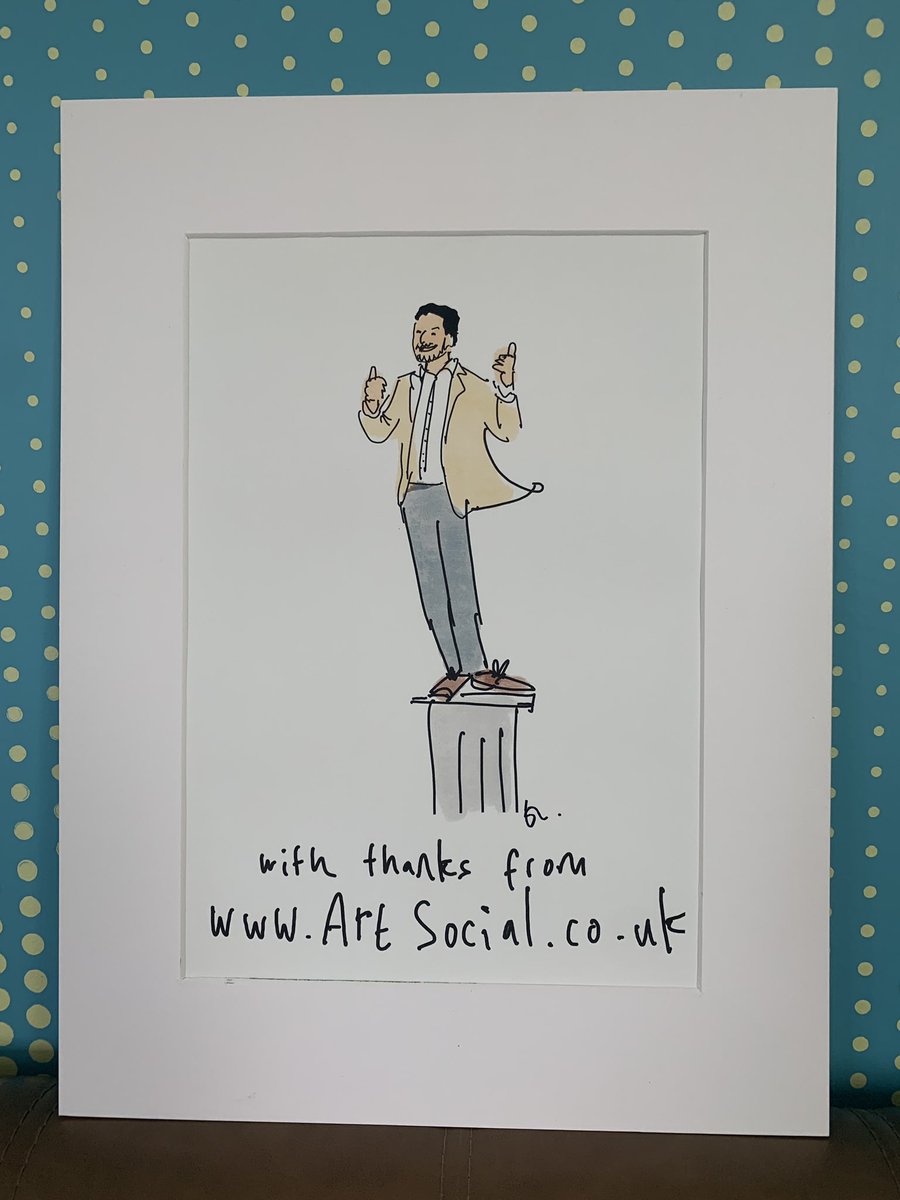 Brilliant night with @artsocial_maidenhead at Bardo Lounge. Loved sketching my mountains, and Emma’s fun sketch of me (with a beard!) was spot on. I’d recommend anyone  looking to do something creative and engaging to get in touch with Emma at ArtSocial.co.uk