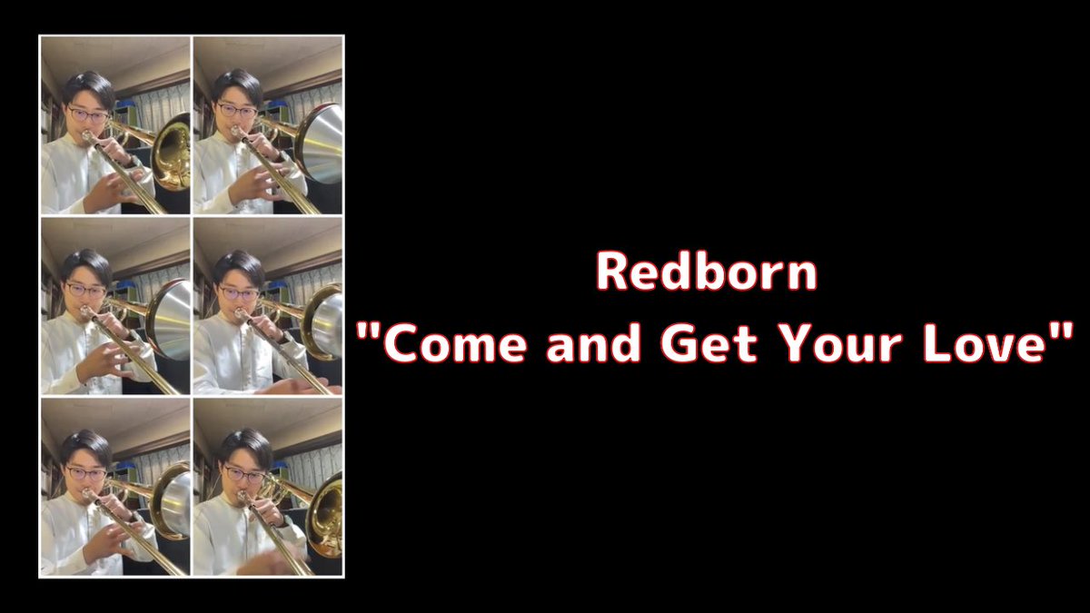 laboon_kazuya's tweet photo. Redbornの「Come and Get Your Love」を再掲。可愛くて素敵な曲。
https://t.co/y5sS1H4w1f
チャンネル登録、高評価ボタンよろしくお願いいたします!
#Redborn
#ComeAndGetYourLove
#トロンボーン
#trombone
#吹奏楽
#演奏してみた
#吹いてみた
#30秒動画 https://t.co/MeqKGBYuc5