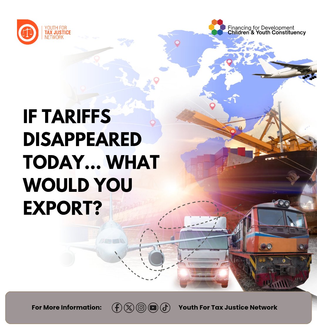 Picture this: tariffs are gone!

Imagine Youth Export Incubators supporting young people to certify and ship tariff-free, unlocking new possibilities for Africa’s creativity and innovation.

Under the #AfCFTA, this vision edges closer to reality, a single African market where