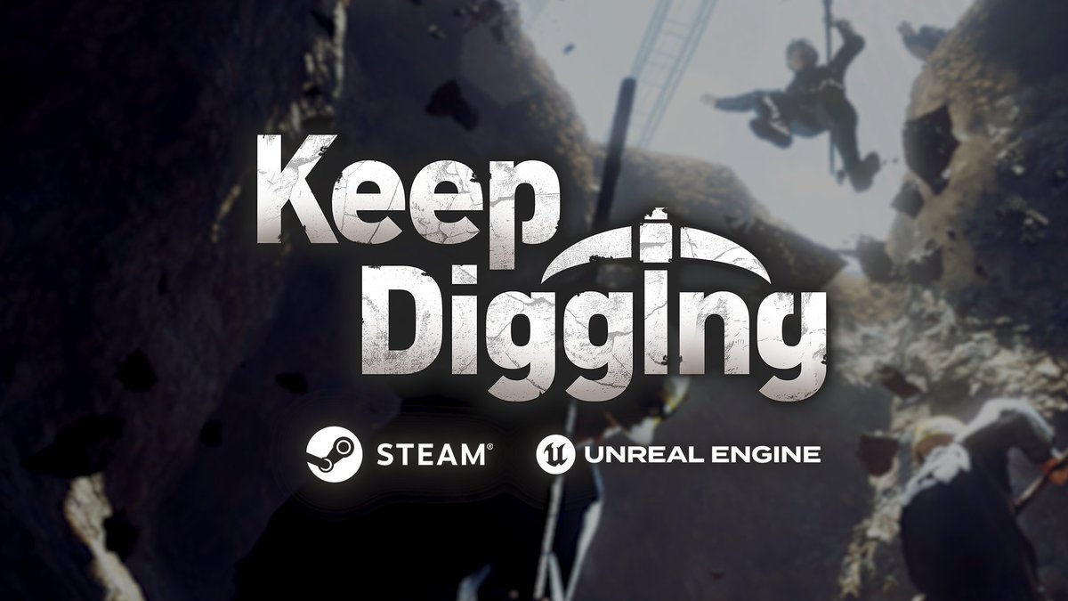 #KeepDigging リリースしました！
一週間限定で日本価格495円となっております！
ぜひよろしくお願いいたします！！！

store.steampowered.com/app/3585800/Ke…

#8人穴掘り #穴掘りワンコイン