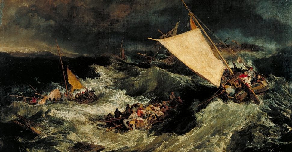 giuseppe notarnicola (@giuseppenotar1) on Twitter photo Io venni in loco d'ogne luce muto
che mugghia come fa mar per tempesta
se da contrari venti è combattuto
La bufera infernal che mai non resta
mena li spirti con la sua rapina,
voltando e percotendo li molesta
Dante
#VentoNelVento #SalaLettura
<a href="/ghegola/">Patrizia Ciardelli</a> <a href="/redne2013/">Ella 🇮🇹</a> <a href="/DavLucia/">lucia davi</a>
Turner Io venni in loco d'ogne luce muto
che mugghia come fa mar per tempesta
se da contrari venti è combattuto
La bufera infernal che mai non resta
mena li spirti con la sua rapina,
voltando e percotendo li molesta
Dante
#VentoNelVento #SalaLettura
<a href="/ghegola/">Patrizia Ciardelli</a> <a href="/redne2013/">Ella 🇮🇹</a> <a href="/DavLucia/">lucia davi</a>
Turner