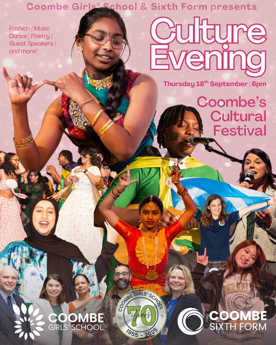 Our hotly anticipated Culture Evening will take place after Culture Day on Thursday 18th Sept, 6pm. We can't wait to welcome families into school for an evening of bright talent and performance! Please see the letter sent home last week from Mr Sundaram for further details.