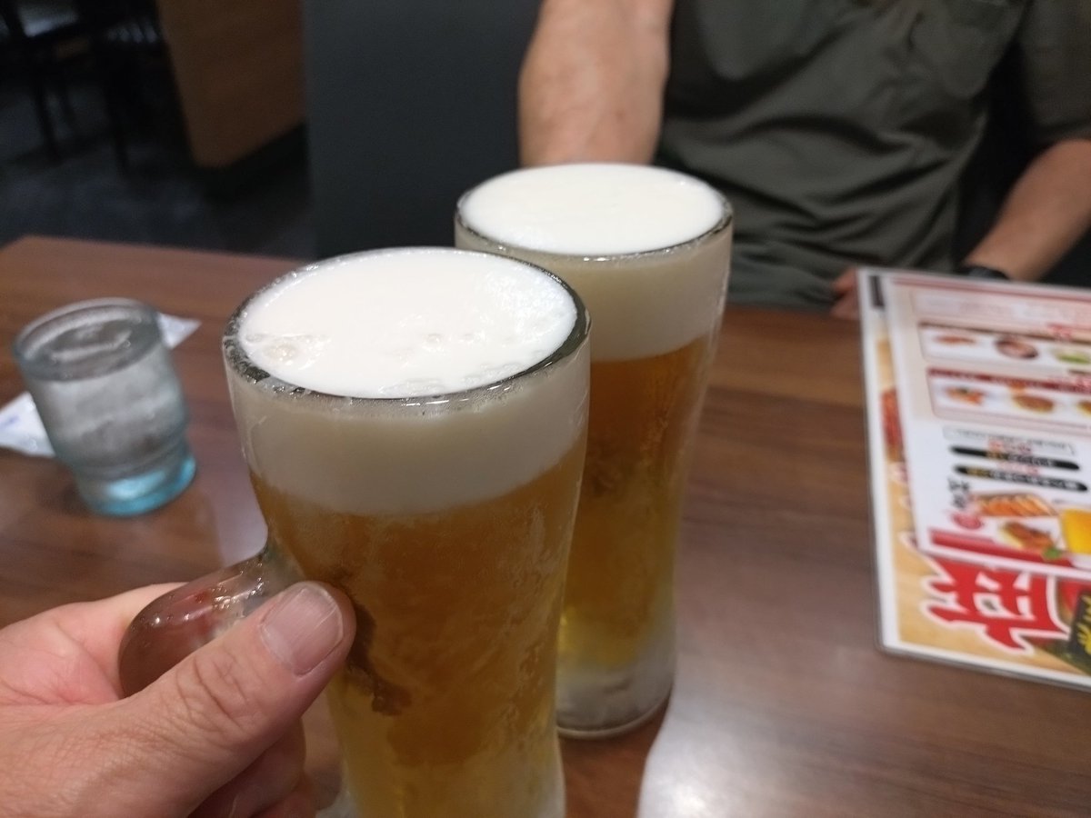 とりあえずかんぺい🍺