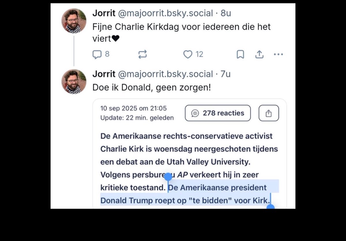harmbeertema's tweet photo. Jarenlang heb ik betoogd dat ons onderwijs vergeven is van de linkse indoctrinatie. @MinOCW #JetBussemaker @PvdA, #ingridvanengelshoven @D66 en @RHDijkgraaf @D66 herkenden zich niet in dat beeld, zoals dat heet.
Deze leraar #Jorrit laat er geen enkel misverstand over bestaan. Onze kinderen worden dag in, dag uit links geïndoctrineerd door hun leraren. Niet door alle leraren, wel door heel veel leraren. Van deze meneer #JorritOudhof @majoorrit.bsky.social weten we het nu, van velen nog niet.
Ouders moeten alert zijn en de school aanspreken als ze dit soort misstanden tegenkomen. Van de schoolbestuurders, de minister en de @OCW_TK vaste Kamercommissie Onderwijs hoeven ze niet teveel te verwachten.
Wat ook kan is op #29oktober stemmen op @BVNLNederland.
#BelangVanNederland wil leraren voor de klas die leerlingen niet leren WAT ze moeten denken, maar HOE ze moeten denken.
https://t.co/uU9FEG1WLJ
https://t.co/VCBLmbCuTX