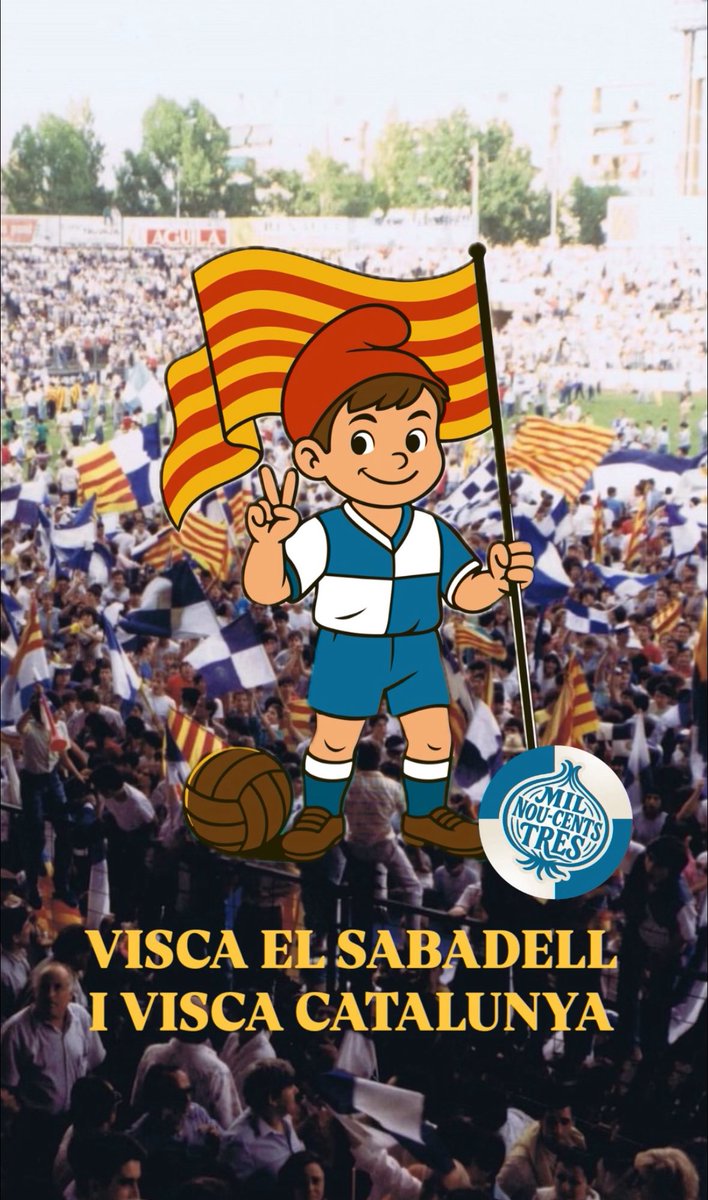 Bons diada, arlequinats!

Us recomanem que seguiu al company <a href="/BertuSBD/">MilNou-CentsTres 🧅⛴️🚎</a>, autor de la imatge d'avui.

Visca el <a href="/CESabadell/">CE Sabadell 🧅</a> i Visca Catalunya!