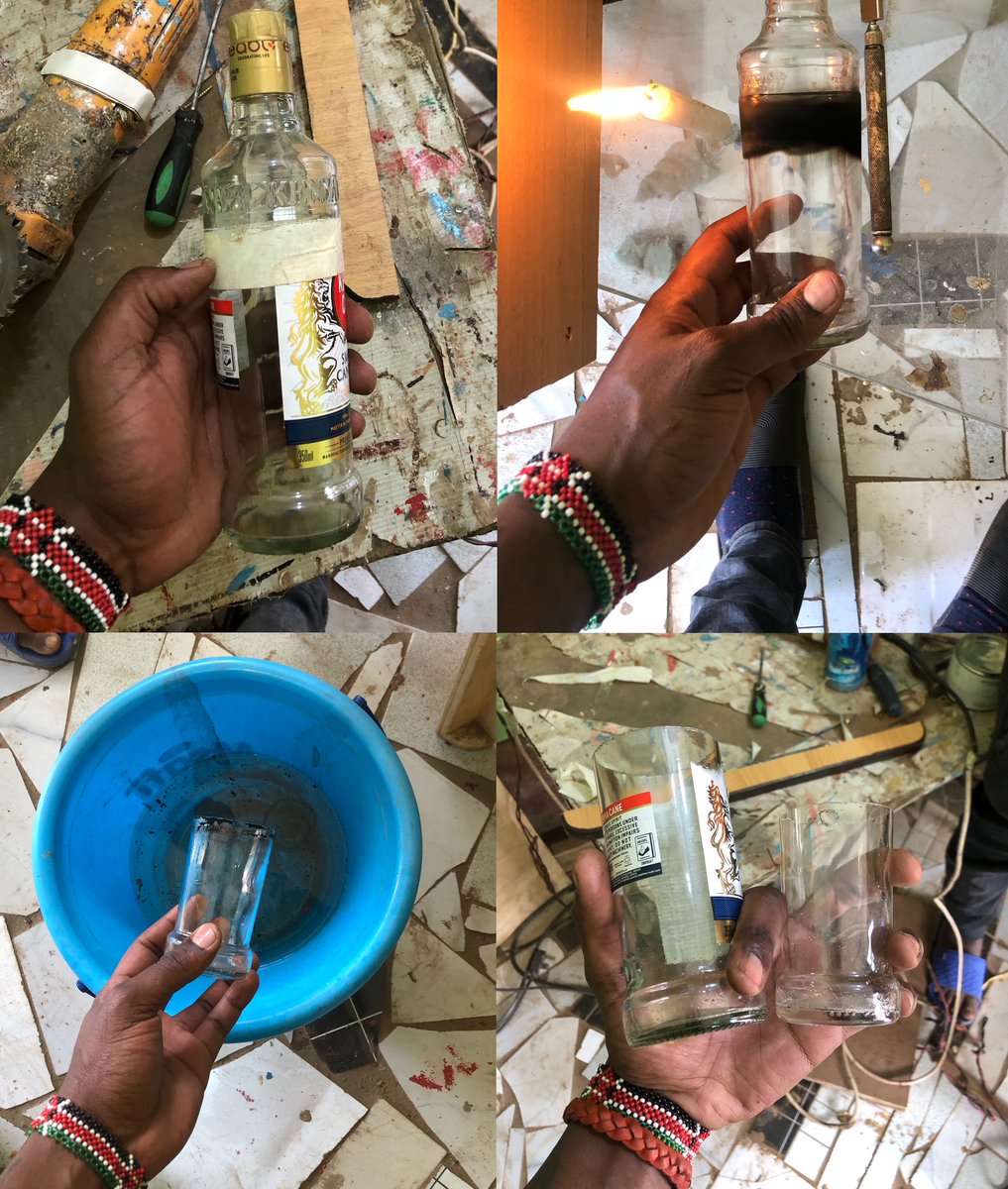 ric_dicer's tweet image. Glass cutting experience is a fun way to recycle old liquor bottles at home with just a glass cutter and water. It’s easy to slice, smooth, and turn them into something new!
#glasscutting #diycraft #ecofriendly #upcycling #RecycleAtHome #sustainableliving ♻️🔪🍾