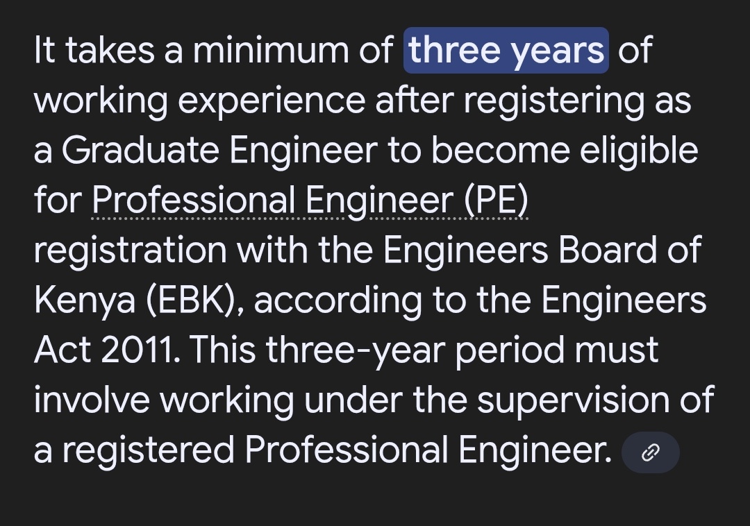 2. EBK is a scam, 83% of the register is made up of Graduate Engs but GEs are not allowed to vote or participate in important EBK elections, only reserved for Professional Engs. I registered as GE to fulfill a 1 year contract offer, after which EBK didn't make sense to me