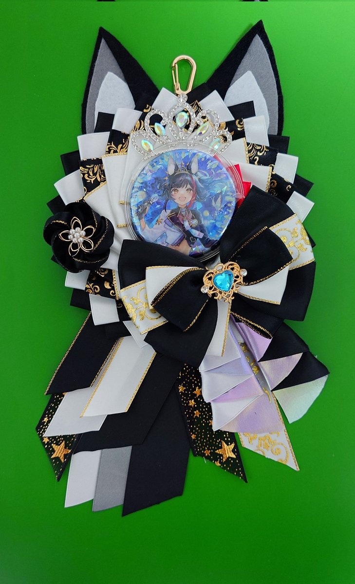 ソロライブ参戦するにあたってロゼット製作しました〜✨
現地に応援しに行けて本当に良かったです！！
#ミオスパークル振り返り