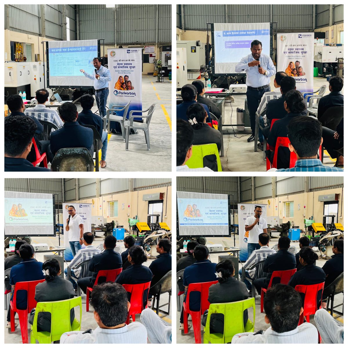 SafeInIndia01's tweet photo. Empowering Workers, One Awareness Session at a Time! 🌟

At Shree Ganesh Industries, Safe in India Foundation conducted an ESIC Awareness Session with 12 participants, including the company owner.

🔹 Highlights:

✅ 8 employees found eligible for ESIC benefits – ensuring health security, financial protection, and peace of mind for them and their families

✅ All directly employed, ensuring full coverage

✅ Factory not yet ESIC-registered – registration to begin soon

✅ Follow-up scheduled in 2 weeks to track progress

This session was more than just information- it was empowerment. Every worker deserves security, benefits, and a voice. By spreading awareness, we are helping employees take charge of their rights and build a safer, more secure future.

💪 Safe in India Foundation is committed to ensuring that every worker knows, claims, and benefits from their entitlements.

#SafeInIndia #WorkerEmpowerment #ESICAwareness #SocialSecurity #IndustrialSafety #Inspiration