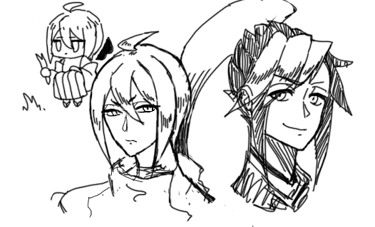 40__Ster's tweet photo. 作業の傍ら落書き
二枚目はニンジン抱こうとしたら体が全部隠れることに気づいてレイヤーの順番間違えたみたいになってしまった https://t.co/LMbXRZXcJo