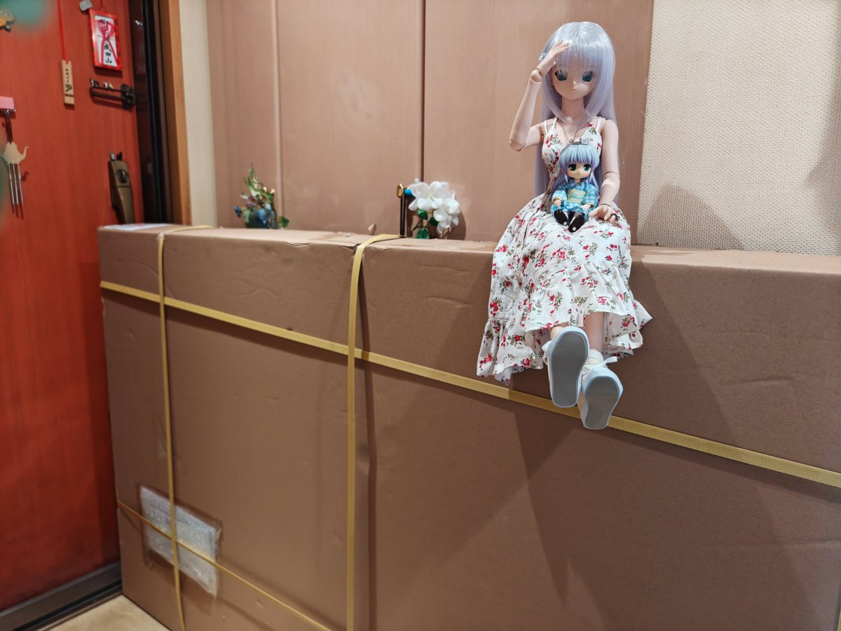 F8e916uNVPhoXax's tweet image. ただいまです( ◜ᴗ◝)و

散髪してスッキリ✨
帰宅するとどデカい何かが‼️

開封すると等身大フィーナ様でした🙌✨
すっごく可愛いね🥰
ただ、おも...
(  ㅎ.ㅎ)ｼﾞｰ
ゲフンゲフン💨

等身大フィーナ様もよろしくね〜(ㅅ´ ˘ `)

#August 
#夜明け前より瑠璃色な
#フィーナ・ファム・アーシュライト