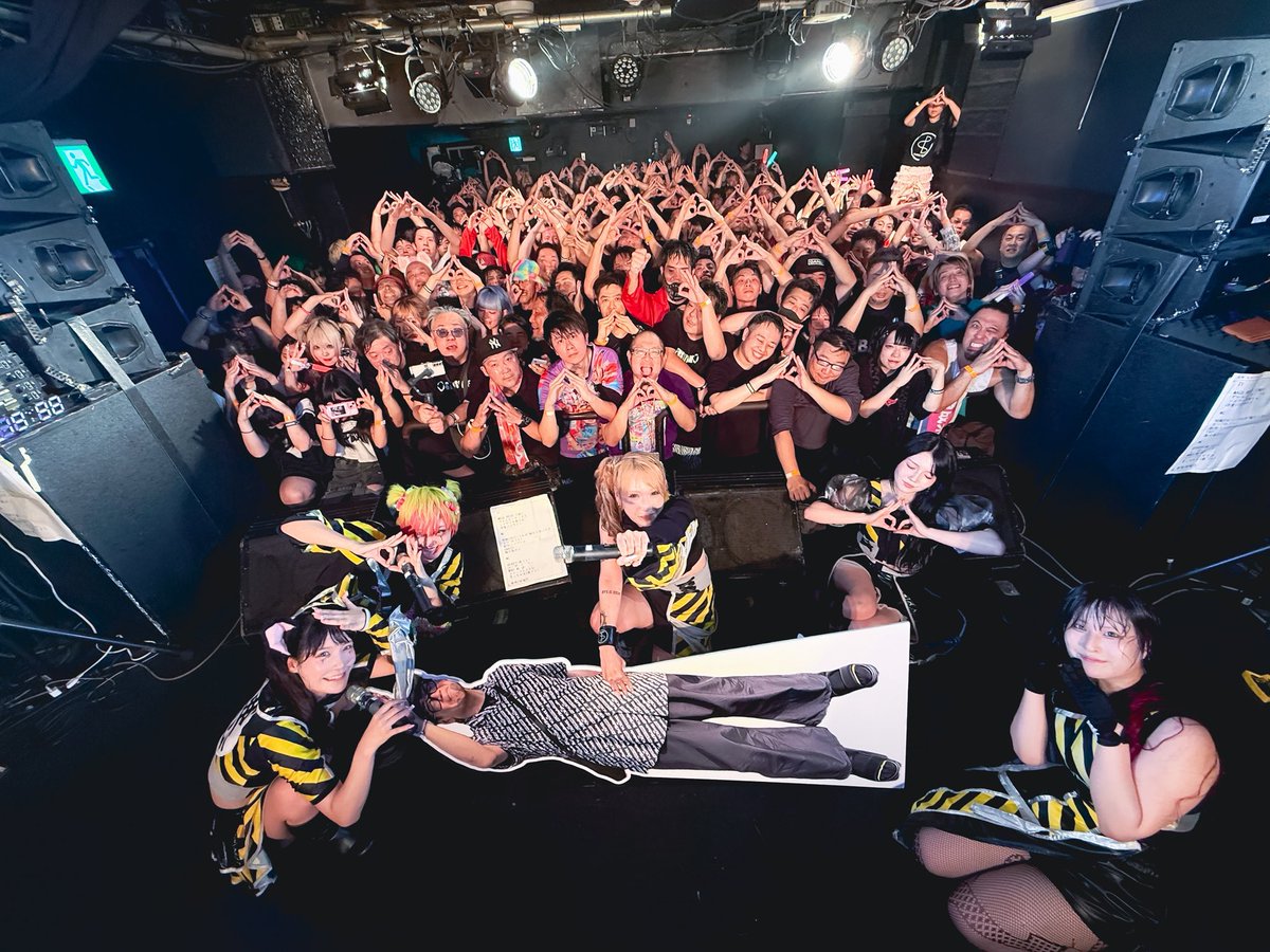 idontcr62935505's tweet photo. センシティブ集会3『破雷音』
動員278人‼︎
彼が愛した場所で
彼が愛したアーティストと
彼が愛し、彼を愛した仲間達
全ての人達で作った最高の景色
彼の想いの全てが形になった1日でした
本当にありがとうございました
※画像はプランクスターズ様公式画像をお借りしました https://t.co/MJCUhwap5t