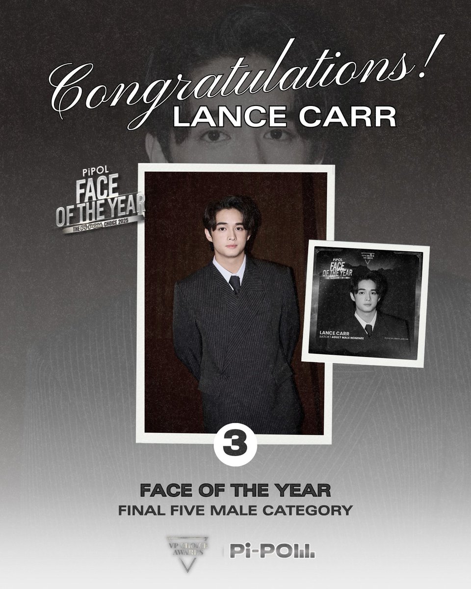 LANCEBREY TRENDSETTER (@lancebreytrends) on Twitter photo Congratulations, @itsmeaubreyc and <a href="/lancejustincar/">Lance Justin Carr</a>, for placing Top 2 and Top 3, respectively, in VPCA’s Face of the Year Final Five for Batch 1 nominees! 💫
Next stop: Awards Night 🔜
Huge thanks to our unstoppable Celestials Voting Team 🤍—and to our generous donors and Congratulations, @itsmeaubreyc and <a href="/lancejustincar/">Lance Justin Carr</a>, for placing Top 2 and Top 3, respectively, in VPCA’s Face of the Year Final Five for Batch 1 nominees! 💫
Next stop: Awards Night 🔜
Huge thanks to our unstoppable Celestials Voting Team 🤍—and to our generous donors and