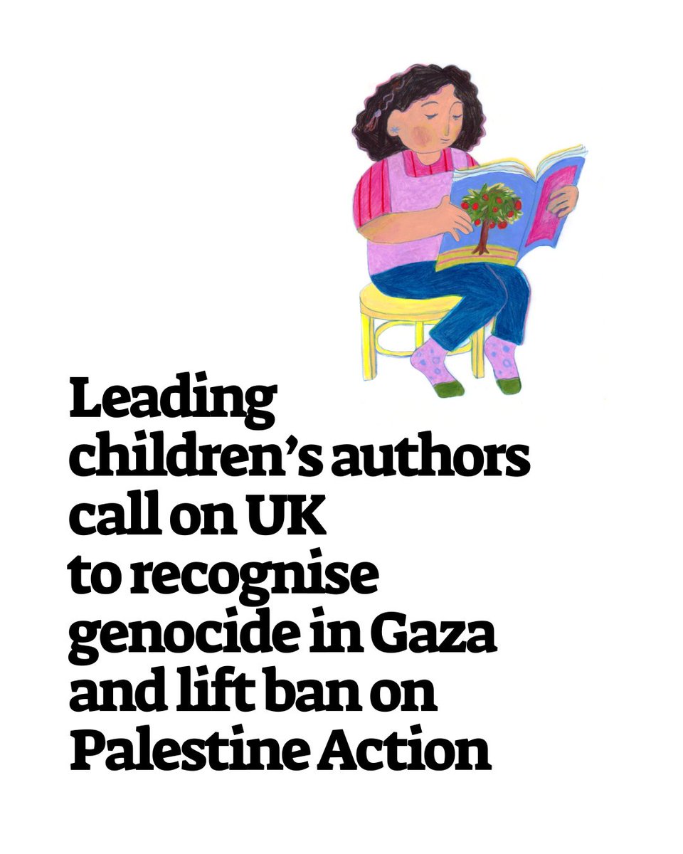 More than 500 children's authors, illustrators &amp; educators have signed a statement on Palestine. They include the <a href="/UKLaureate/">Children's Laureate</a> <a href="/frankcottrell_b/">Frank Cottrell-Boyce</a> the current &amp; all former <a href="/LaureatenanOg/">Laureate na nÓg</a> &amp; Sweden's Läsambassadör 
Ágnes Török. Find out more &amp; join them 👉statement-on-palestine.org